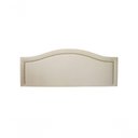 Ver imagem 2 de Cabeceira King Curva Luxo 193x60 Suede Off White - Tachas Prata