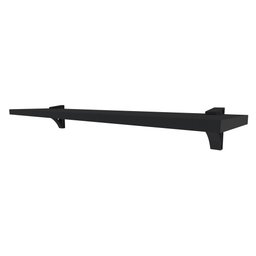 Prateleira em Mdp 20x60cm Pr Suporte Belle Multivisão Multivisão Ind. Comercio Ltda Belle-2060-uv-pr - 1