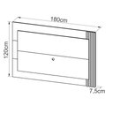 Ver imagem 6 de Painel Para Tv 65" 180cm Natural Off White Off White