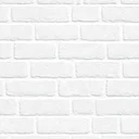 Ver imagem 4 de Papel de Parede Adesivo Tijolinho Branco e Cinza Rústico Lavável Fosco 10m
