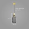 Pendente Copper Preto 31cm E27 40w - Xn004g - Bella - 3