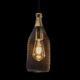 Pendente Copper Preto 31cm E27 40w - Xn004g - Bella - 6