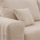 Ver mais imagens de Sofá Modular Kavak 3,31m Bouclê Bege com Chaise - King House