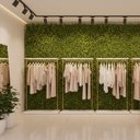 Ver imagem 2 de 12 Placas Jardim Vertical Artificial 3d Decoração Parede Verde Folhas Artificiais Ambiente