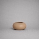 Ver imagem 1 de Cachepot Redondo Pequeno Espelhado Vaso Decorativo de Cerâmica para Sala e Mesa Dunas