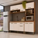 Ver imagem 1 de Cozinha Completa Modulada Aurora 1,84 m 3 Peças com Torre Quente