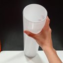 Ver imagem 6 de Vaso Decorativo Enfeite Casavidro 40x10x10cm Branco