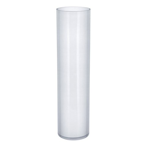 Vaso Decorativo Enfeite Casavidro 40x10x10cm Branco
