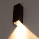 Ver imagem 3 de Arandela Retangular 1 Foco sem Friso Preta 10x30cm P/ E27 Starlumen St2779