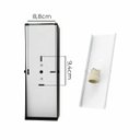 Ver imagem 6 de Arandela Retangular 1 Foco sem Friso Preta 10x30cm P/ E27 Starlumen St2779