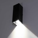 Ver imagem 5 de Arandela Retangular 1 Foco sem Friso Preta 10x30cm P/ E27 Starlumen St2779