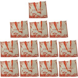 Bolsa Ecobag Kit 12 Uni Sacola de Ombro Reutilizavel Mercado Compras Dobravel Retornavel Multiuso - 1