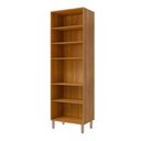 Ver imagem 3 de Torre Quente Celeste 4 Portas 100% Mdf com Vidro Cinamomo/offwhite - Mgm Móveis