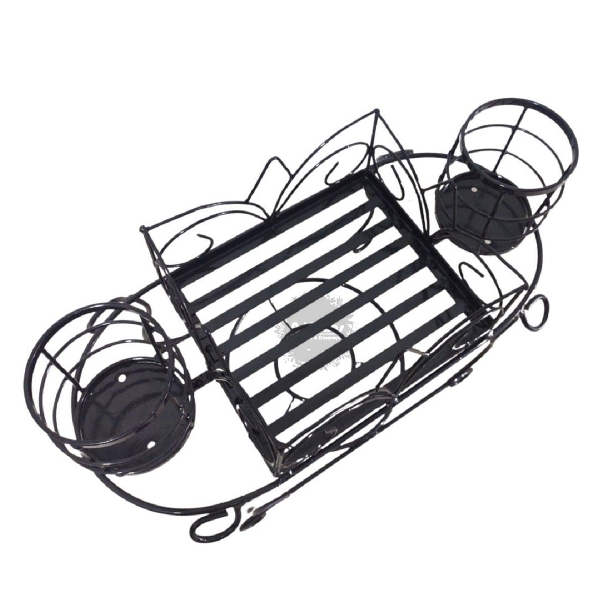 Escorredor de louças mesa ferro rústico artesanal - 5