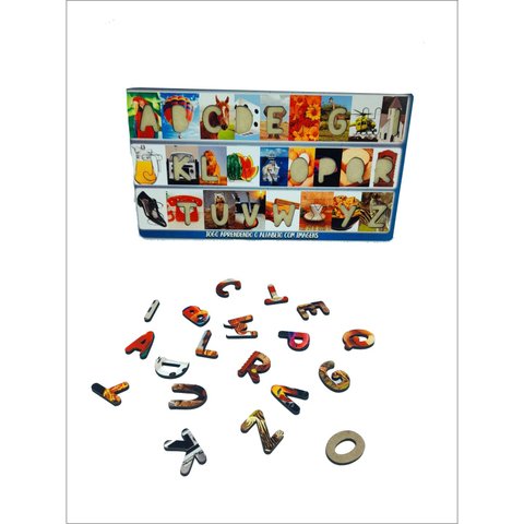 Jogo Educativo Cognitivo Aprendendo o Alfabeto para Autistas Coleção Tea e Amor Alfaau1