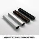 Ver imagem 6 de Ombrelone Lateral - 3,00m de Diâmetro - em Alumínio - Base Cachepô - Persianet - 09 – Marrom Escuro