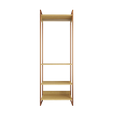 Ver imagem 2 de Modulo Closet Industrial Cabideiro Ferro Cobre Canela
