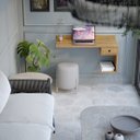 Ver imagem 6 de Escrivaninha Suspensa Notbook Gaveta Luxo Freijó - Comprar Moveis em Casa