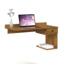 Ver imagem 5 de Escrivaninha Suspensa Notbook Gaveta Luxo Freijó - Comprar Moveis em Casa