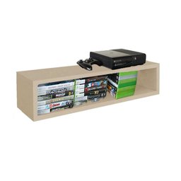 Nicho Suporte Vazado Xbox em Mdf Natural [f031] - 2