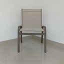 Ver imagem 1 de Cadeira Arpoador - Alumínio Fendi com Tela Sling Bege MÓVEIS E LAZER