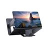 Lupa Ampliadora Tela De Celular Aumentar Smartphone 3D Universal HD Portátil Dobrável Leve - Preta - 3