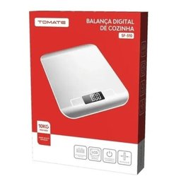 Balança Digital Inox Para Cozinha 10kg Dieta e Nutrição - 3