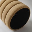Ver imagem 6 de Puff Decorativo Redondo Mid Bouclé Camel - Nexta Casa