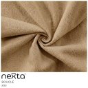 Ver imagem 5 de Puff Decorativo Redondo Mid Bouclé Camel - Nexta Casa