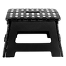 Banqueta Plástica Multiuso Dobrável Portátil com Alça 22cm Preto - 3