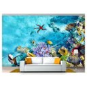 Ver imagem 1 de Papel de Parede Animais Fundo do Mar Coral 3d Anm219