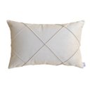 Ver imagem 2 de Capa de Almofada Retangular Veludo Bege 35x65cm