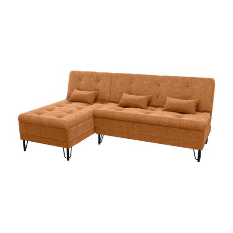 Sofá Cama com Chaise 3 Lugares 2,00 Mts Nice Matrix