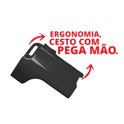 Cesto para Super Caixa de Gordura Cor Preto Durín - 3