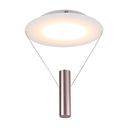 Ver imagem 5 de Plafon de Sobrepor Tino Dourado e Branco (d)30cm (a)60cm 1x12w 2700k 600lm - Cd007