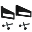 Ver imagem 6 de Prateleira Suspensa Estilo Industrial de Madeira 50cm Fs P:preto