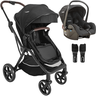 Carrinho de Bebe Moises com Bebe Conforto Kiddo Nomad Preto - 1
