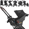 Carrinho de Bebe Moises com Bebe Conforto Kiddo Nomad Preto - 3