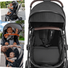Carrinho de Bebe Moises com Bebe Conforto Kiddo Nomad Preto - 4