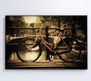 Ver mais imagens de Quadro Bicicleta na Ponte - 90x60 Cm - Vidro Impresso