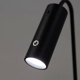 Luminária de Mesa Led Taschibra Ion Recarregável 5v Preto - 5