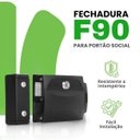 Ver imagem 4 de Fechadura Elétrica Teclado Acesso Controle Fonte Universal