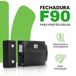 Fechadura Elétrica Teclado Acesso Controle Fonte Universal - 4