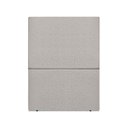 Ver imagem 1 de Cabeceira Estofada Solteiro Luna 90cm Linho Cinza