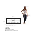 Ver imagem 3 de Rack com Led 02 Prateleiras em Vidro 136cm Preto Proddy
