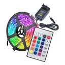 Ver imagem 2 de Fita Led Rgb Rolo 5m 300 Leds + Controle + Fonte