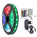 Ver imagem 1 de Fita Led Rgb Rolo 5m 300 Leds + Controle + Fonte