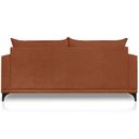 Ver imagem 7 de Sofa Nori 2 Lugares Pes de Ferro 160cm Linho Boucle 3303 Ezz