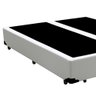 Cama Box Queen Bipartido Sintético Branco Emth 158x198x40 - 3