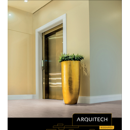 Guarnição Poliestireno 07cm Liso 40007 Arquitech - 3